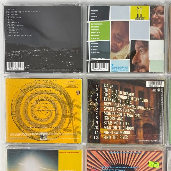 R.E.M. 10 CD Lot Green Monster Eponymous Hi-Fi Automatic Time Pageant 1986-2008 - Picture 4 of 12
